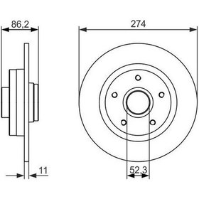 Resim BOSCH 0986479682 Ar 402029646R (WN494583) (Fiyat:2 Adet İçindir) 