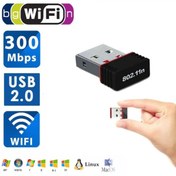 Resim ulu Usb 2.0 Wireless Nano 802.11n 300 Mbps Wifi Adaptör 