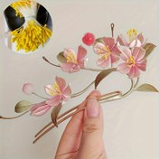 Resim 100 adet/200 adet Yapay Çiçek Sapları, Bükme Çubuk Malzeme Aksesuarları, Çeşitli Sahte Çiçekler, Ağ Çiçekler, Örme Çiçekler ve Daha Fazla Çiçek El Sanatları için Uygun, Saç Tokaları, Buketler, Küpeler ve DIY Kombinasyonlarında Kullanılır 