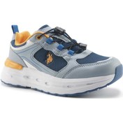 Resim U.s. Polo Assn. Santana Jr 5fx Grı Erkek Çocuk Spor Ayakkabı Gri 