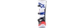 Resim Alpinestars TECH 3 Kros Motosiklet Botu Kırmızı Mavi 
