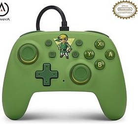 Resim PowerA Nintendo Switch için PowerA Nano Kablolu Kumanda, Yeşil 