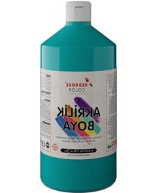 Resim 1000 Gr Turkuaz Akrilik Boya - Dayanıklı Ve Kullanışlı 0.2 L 