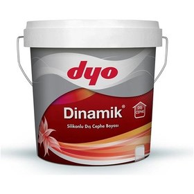 Resim Dyo 7342 Volkan Gri 15lt Dinamik Silikonlu Dış Cephe Boyası 15 Lt 