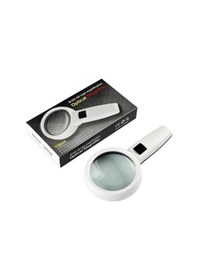 Resim Büro Ev Ofis İçin 5x 95mm 3led Büyüteç Takı Okuma Para Kontrol Büyüteci 
