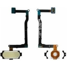 Resim Samsung Uyumlu Galaxy Note 5 N920 Home Tuş Bordu Filmi Gold 