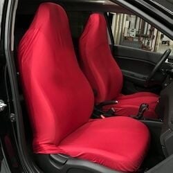 Resim Skoda Penye Servis Kılıfı Kırmızı 