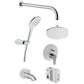 Resim A49248 Win S Ankastre Krom Banyo Bataryası Set 2 
