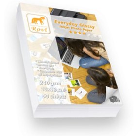 Resim Rovi Everyday Parlak Fotoğraf Kağıdı 230Gsm 50Yp 13X18 