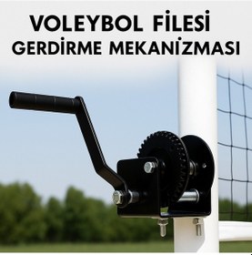 Resim Voleybol Direği Gerdirme Mekanizması 