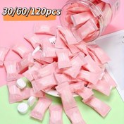 Resim 30/60/120 Adet Yumuşak ve Rahat Tek Kullanımlık Sıkıştırılmış Havlular - Açık Hava Kampçılığı ve Seyahat İçin Mükemmel - Kokusuz, Alkolsüz 