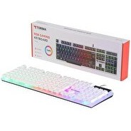 Resim Torima TK-03 Kablolu Gaming Klavye Beyaz 
