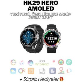 Resim Wearfitpro Hk29 Hero Amoled Gpt Nfc Sesli Asistan Gps Sağlık Spor Yeni Nesil Tüm Özelliklere Sahip Akıllı Saat 