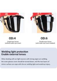 Resim Tongxida 90 Katlanabilir Dayanıklı Kaynak Maskesi, 100 Korumalı, Hafif Ve Güvenli Yöntem 