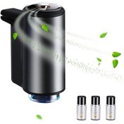 Resim Geeksen Akıllı Otomobil Aromaterapi: Ultrasonik Buharlandıran, 3 Seviye Ayar, Akıllı Başlangıç-durdurma, Şarj Edilebilir, 3 Adet Beyaz Çay Kokusu 