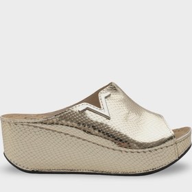 Resim Capone Outfitters Kailey 6145 Kadın Dolgu Topuklu V Toka Terlik 