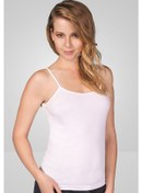 Resim Kadın Ribana Biyeli Ip Askılı Atlet 2036 6'lı Paket 001 