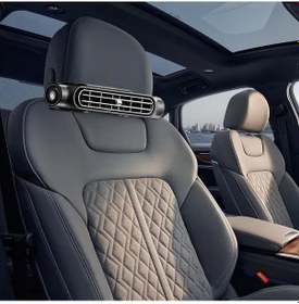 Resim Willowhaven Hotu Araç Elektrikli Fan Kit Mini Soğutucu Oto Klima Usb Bağlantılı Siyah 