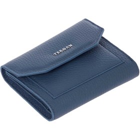 Resim Mavi Deri Kadın Cüzdan - S1CB00005809-T0M 