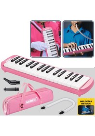 Resim Midex ML-32PK Pembe Melodika Seti 32 Tuşlu 