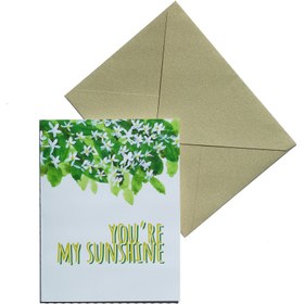 Resim “You’re My Sunshine” Tebrik Kartı 