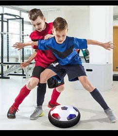 Resim miniarpturkiye LLED Işıklı Uçan Futbol Topu - Dayanıklı, Köpük Tamponlu Hava Yüzen Dış Mekan Eğlencesi için 