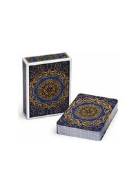 Resim Mavi Jumbo Boy Pvc Plastik Su Geçirmez İskambil Poker Oyun Kağıdı Rd61mv 