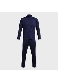 Resim Under Armour Knit Track Erkek Lacivert Dik Yaka Eşofman Takımı Lacivert 