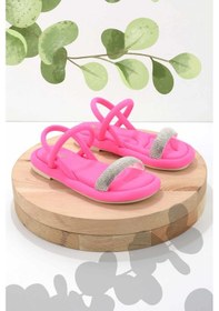 Resim Bambi Fuşya Kadın Sandalet K05362028238 Fuşya 