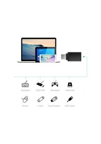 Resim Hepu Type-c To Usb 3.0 Yüksek Hızlı Veri Aktarımı Otg Çevirici Dönüştürücü Adaptör 