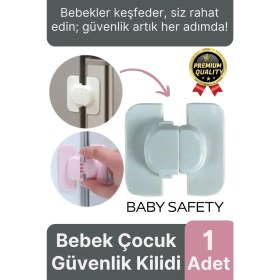 Resim Svein Özel Üretim Çekmece Dolap Pencere Buzdolabı Eşya Sabitleyici Bebek Çocuk Koruyucu Güvenlik Kilidi 