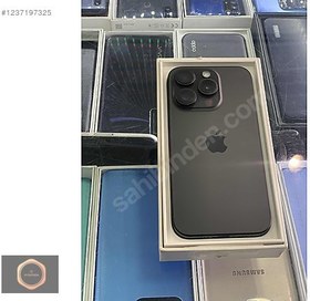 Resim Apple iPhone 15 Pro İkinci El YD | 128 GB | Siyah 