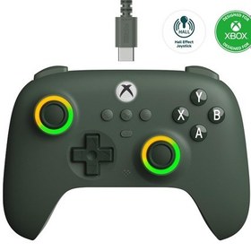 Resim 8bitdo Xbox, Rgb Lighting Fire Ring Ve Hall Effect Joysticks 