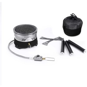 Resim Portatif Kamp Sobası - Zenith - Orcamp - Siyah - (OUT-4701) 