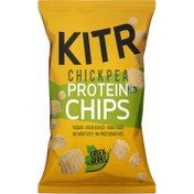 Resim KITR Sebze Yeşillikleri Çeşnili Yüksek Proteinli Nohut Cipsi 50g 