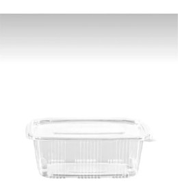 Resim Plastik Sızdırmaz Kap 750 gr cc Kullan At Tek Kullanımlık Kapaklı Kase 25 Adet 