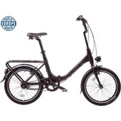 Resim ROG PONY CLASSIC 3 VİTESLİ KATLANABİLİR SİYAH ŞEHİR BİSİKLETİ 