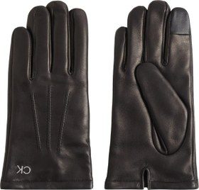 Resim Calvin Klein GS CK METAL GLOVES L Erkek Siyah Eldiven 