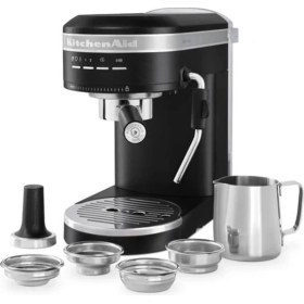 Resim Kitchenaid 5KES6503EBK Proline Espresso Mak. - Cast Iron Black 