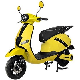 Resim Mobilette Wind 5500 Sarı Elektrikli Scooter - 2024 Model 