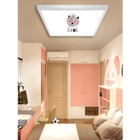 Resim Genç Odası AVIZE-60CMX60CM-54WATT-LED-6500 Kelvin (Beyaz)-, Hepsiburada Tekli Avize-Minnoş Kedi Avize 