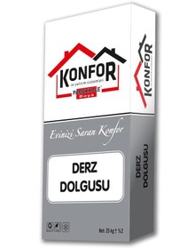 Resim Konfor Derz Dolgu Silikonlu Beyaz 20 KG 