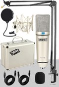 Resim Midex Cx1 Sta Condenser Stüdyo Ses Kayıt Mikrofon Seti 