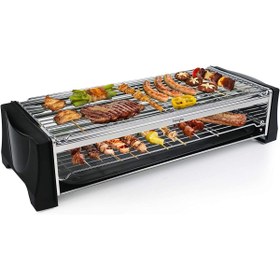 Resim HENGBO Barbekü ızgarası dumansız Barbekü Masadan Elektrikli Plaka, Izgara, Elektrikli Barbekü 