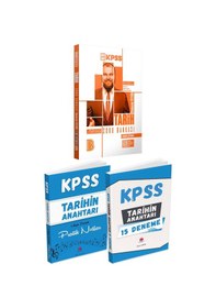 Resim 2026 Kpss'nin Anahtarı Tarih Pratik Notlar + Deneme + Benim Hocam Tarih Soru Bankası 3 Kitap 