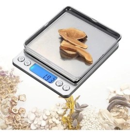 Resim Ozcmax Kuyumcu Terazisi Profesyonel Dijital 2000 gr Hasas Terazi 0.1 gr 