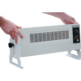 Resim Heatbox 360 1000W - 2000W Krem Fanlı Isıtıcı 