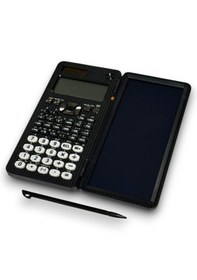 Resim Ny-991ms Yazma Tabletli Bilimsel Hesap Makinesi - Güneş Enerjili Ve Pilli - 349 Fonksiyonlu - 1 Adet Siyah 