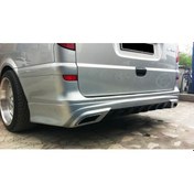 Resim Mercedes Vito W639 Facelift Arka Karlık Çift Egzos 2010 - 2014 