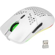 Resim Geeksen Hxsj T66 Rgb Kablosuz Oyun Faresi - 3600dpı, Şarj Edilebilir, Ergonomik Tasarım, 7 Renk Aydınlatma Modu T66 